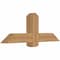 Ekena Millwork Eugene Smooth Timber Gable Bracket, Western Red Cedar, 48"W x 18"H x 5 1/2"D x 5 1/2"F, 9/12 Pitch GBW048X18X0606EUG00SWR - alternate 2